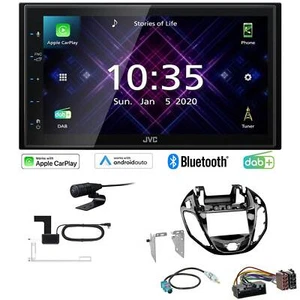 JVC Autoradio Apple CarPlay Android Auto DAB+ für Ford B-Max ab 2012 piano black - Bild 1 von 8