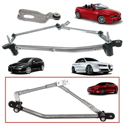 Tringlerie Essuie-Glace Complet Pare-brise Avant prévu pour 159 Brera 3397020724 - Imagen 1 de 4