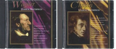6 Classic Materpieces: Wagner, Chopin, Tchaikovsky, Handel, Mozart, Beethoven - Image 1 of 2