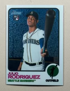 Julio Rodriguez - 2022 Topps Heritage High Number - RC #700 Chrome /999 - Bild 1 von 2