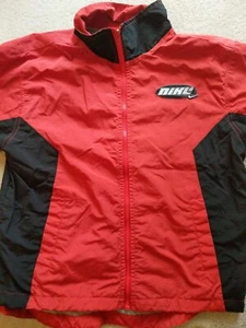 Kids Boy's Nike Red And Black Zip Up Jacket Size 7 - Picture 1 of 6