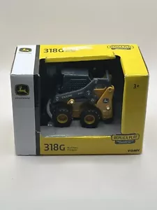 TOMY LP68580 1/32 Scale John Deere 318G Skid Steer Replica Play - Picture 1 of 3
