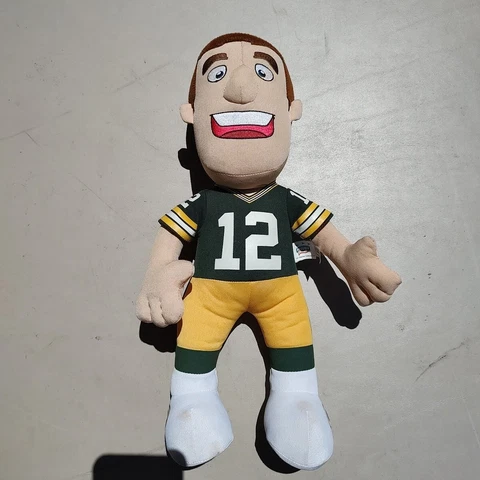 Aaron Rodgers #12 Green Bay Packers Bleacher Doll Cover