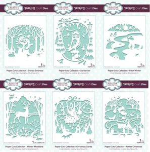 Creative Expressions - Paper Cuts Festive Scene by Cathie Shuttleworth - Picture 1 of 27