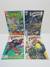 Vintage Superboy Comic Book x4 Bundle DC Comics #14 #52 #53 & Ravers #5