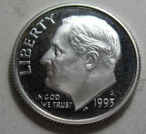 1993-S Silber PP Roosevelt Dime (#111H) - Bild 1 von 2