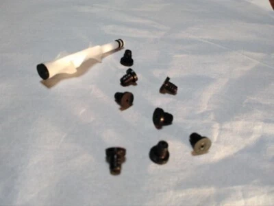 ORIGINAL 8 Poppet Rubber Sheets For SCUBAPRO Regulator Second Stage