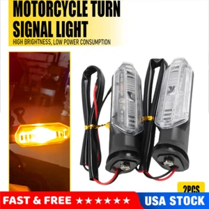 Rear LED Turn Signals Lights for HONDA Rebel 500 CMX500 300 CRF250L RALLY - Picture 1 of 11