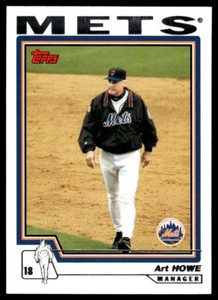 2004 Topps Art Howe New York Mets #285