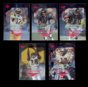 1999 CE PRIMER lugar Millennium Baltimore Ravens conjunto PRIEST HOLMES CHRIS MCALISTER - Imagen 1 de 1