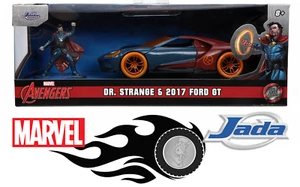 Avengers Dr Strange - Ford GT 2017 y Nano Figura - Escala 1:32 Diecast - Jada - Imagen 1 de 4