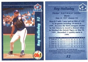 Oh Henry Toronto Blue Jays #32 Roy Halladay 2000 - Imagen 1 de 1