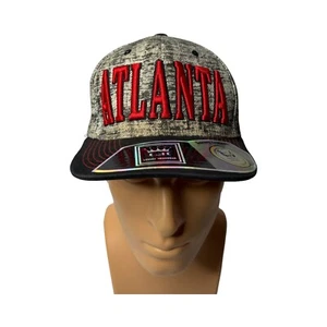 Atlanta Georgia Luxury Headwear Snapback Cap Hat Adult Adjustable OSFA - Picture 1 of 6