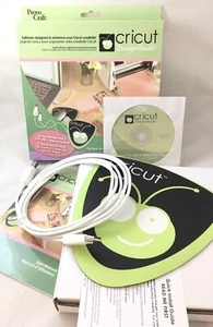 NEW Cricut Design Studio software CD, Bonus Mouse Pad & 10' USB Cable 29-0500 - Picture 1 of 10