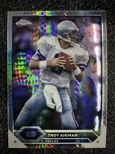 2023 Composite Chrome Troy Aikman Prism Refractor #29 - Picture 1 of 10