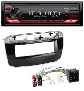 JVC Bluetooth USB DAB MP3 Autoradio für Fiat Punto Punto Evo (ab 2011) - Bild 1 von 7