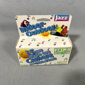 New Jazz Indoor Outdoor 35mm Single Use Disposable Film Camera Exp 9/2006 - Picture 1 of 5