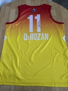 Demar Derozan Chicago Bulls Autographed 2023 All Star Jersey JSA Certified - Picture 1 of 5
