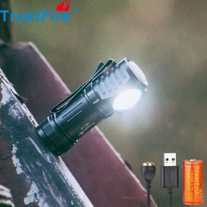 Linterna LED Magnética Recargable Trustfire MC12 Luz de Trabajo Antorcha Lámpara - Imagen 1 de 15