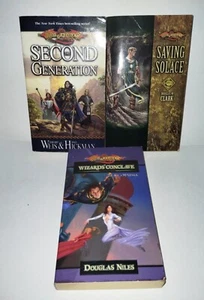 DragonLance The Second Generation Weis Hickman Conclave Niles Solace Clark - Picture 1 of 9