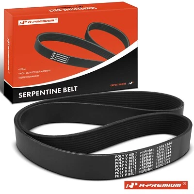 Cinturón serpentino ventilador 52,95" para Freightliner 03 American LaFrance ALF Eagle 05-08 Foto 1 de 4