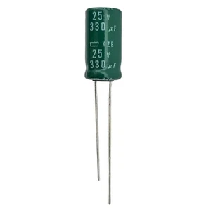 330uF 25V 105C Electrolytic Capacitors Nippon Chemi-Con KZE 10pcs - Picture 1 of 6