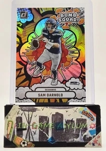 💥2025 Donruss Hobby Sam Darnold HOLO Refractor Bomb Squad Seahawks SP /100!💥 - Picture 1 of 3
