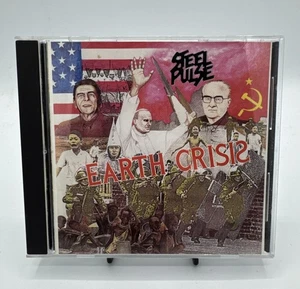 Earth Crisis by Steel Pulse (CD, 1990, Elektra) Reggae OOP - Foto 1 di 3