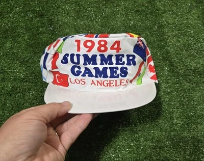 Nuevo sin etiqueta vintage 1984 juegos de verano pintores de cartón S-m Foto 1 de 4