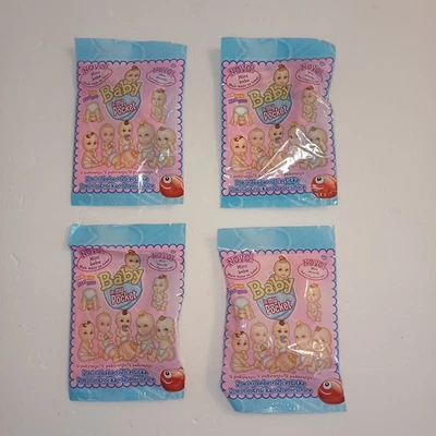 Baby in My Pocket 4 x Sealed Booster Giochi Preziosi One2Play 2011