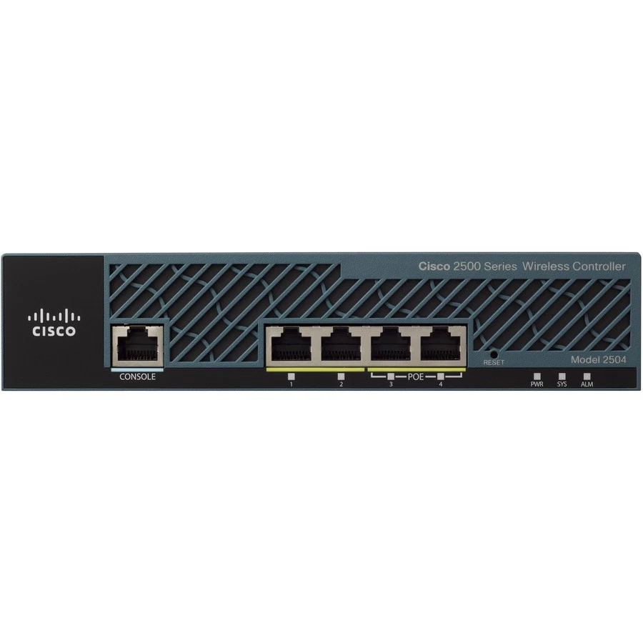 Cisco 2504 Wireless Controller 1000 Mbit/s - Black (AIR-CT2504-25-K9) - Image 1 of 1