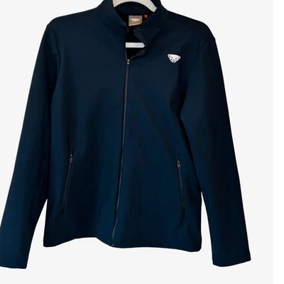 Dynafit Womens Size L Black Full Zip Softshell Wind Jacket Athletic Fleece Lined - Image 1 of 4