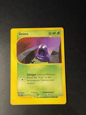 Sleima 79/147 Aquapolis deutsch Pokemon Karten NM - Bild 1 von 4
