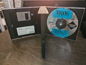 ULTRA RARE: Microsoft MS-DOS 6.2/V and Windows 3.1 CD + Boot Floppy from Japan! - Picture 1 of 4