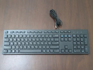 DELL Wired Keyboard with Numpad (Slim, Full Size) Model # KB216p - Picture 1 of 8