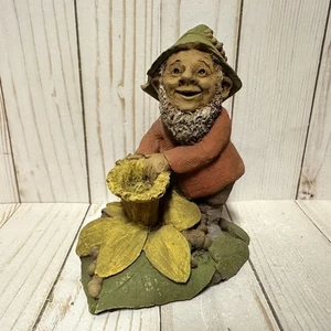 Vintage Tom Clark Wichtel Figur Daffy gelbe Blume - Bild 1 von 12