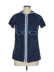 Capezio Women Blue Zip Up Hoodie L - Picture 1 of 4
