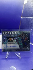 James Worthy Auto 2019-20 Panini Prizm Disco Autograph LA Lakers HOF - Picture 1 of 2