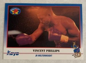 BOXING VINCENT PHILLIPS 1991 Kayo JR. Welterweight Trading Card #111 - Picture 1 of 3