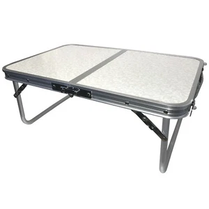 ALU Klappbar Camping Picknick Tisch Lap Top Tablett (PC1836) Wohnwagen Wohnmobil - Bild 1 von 2