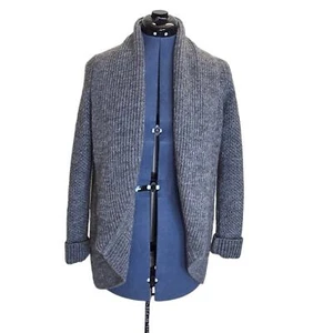 Cárdigan Banana Republic frente abierto hilo italiano mezcla merino y alpaca pequeño - Imagen 1 de 9