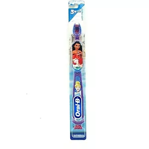 Oral B Kids Disney Princess Soft Manual Toothbrush Ariel Belle Moana Cinderella - Picture 1 of 72