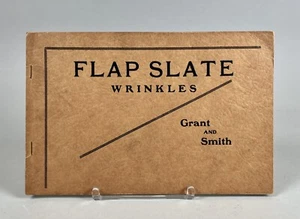 1931 Flap Slate Wrinkles Grant & Smith Magic book spirit slates writing conjurer - Picture 1 of 7