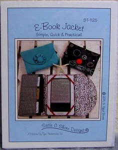 "Suzie C Shore Designs" Sewing Pattern: E-Book Jacket (for your E-Reader) - Picture 1 of 2