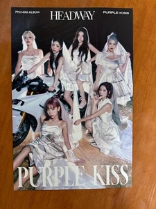 PURPLE KISS - Headway (Ver. B) [OFFICIAL] POSTER K-POP *NEW* - Picture 1 of 2