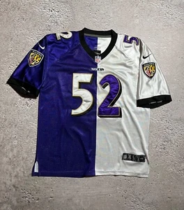Mens Nike Baltimore Ravens #52 Ray Lewis NFL Jersey Purple - Picture 1 of 12