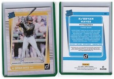 2021 Donruss Baseball Season Stat Line #43 Ke'Bryan Hayes Pirates /17