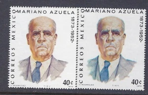 MEXICO "MARIANO AZUELA" PHOSPHORESCENCE ON 2 PAPER VAR SC#1061(FL2)* - Picture 1 of 1
