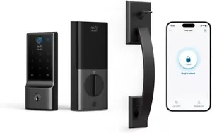 eufy Smart Lock C220 w/Handleset Fingerprint Keyless Entry Door Lock App Control - Picture 1 of 7