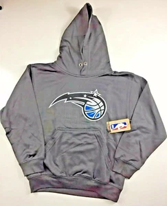 Majestic NWT Orlando Magic Boy's Hooded Sweatshirt Granite Gray Size Medium - Picture 1 of 4